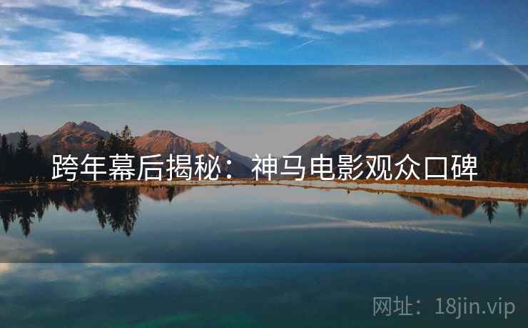 跨年幕后揭秘：神马电影观众口碑