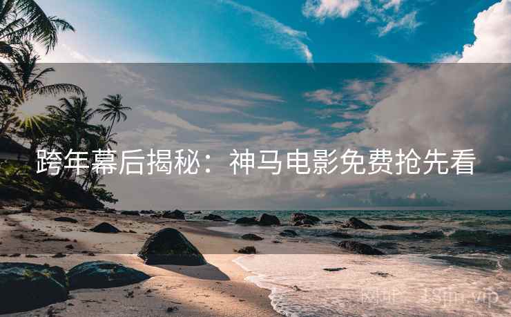 跨年幕后揭秘：神马电影免费抢先看